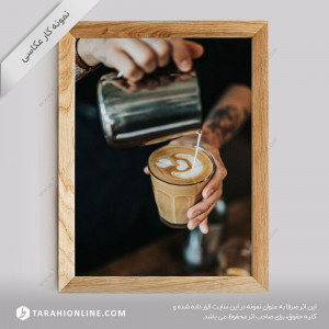 عکاسی از نوشیدنی ها - شیر قهوه